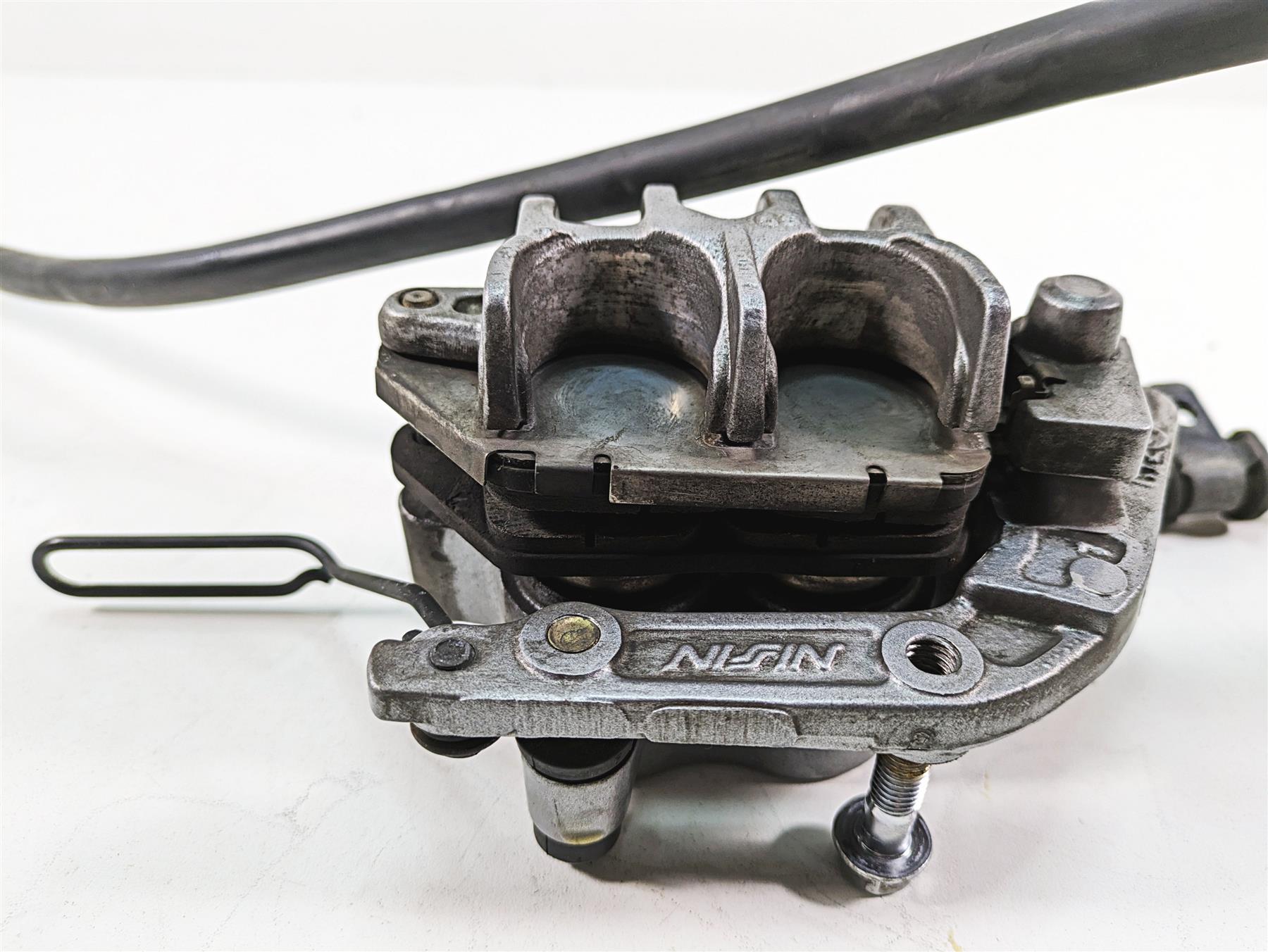 2006 Honda VT1100 C2 Shadow Nissin Front Brake Caliper 45150-MAH-315 {{ shop.shopifyCountryName }} - Mototech271