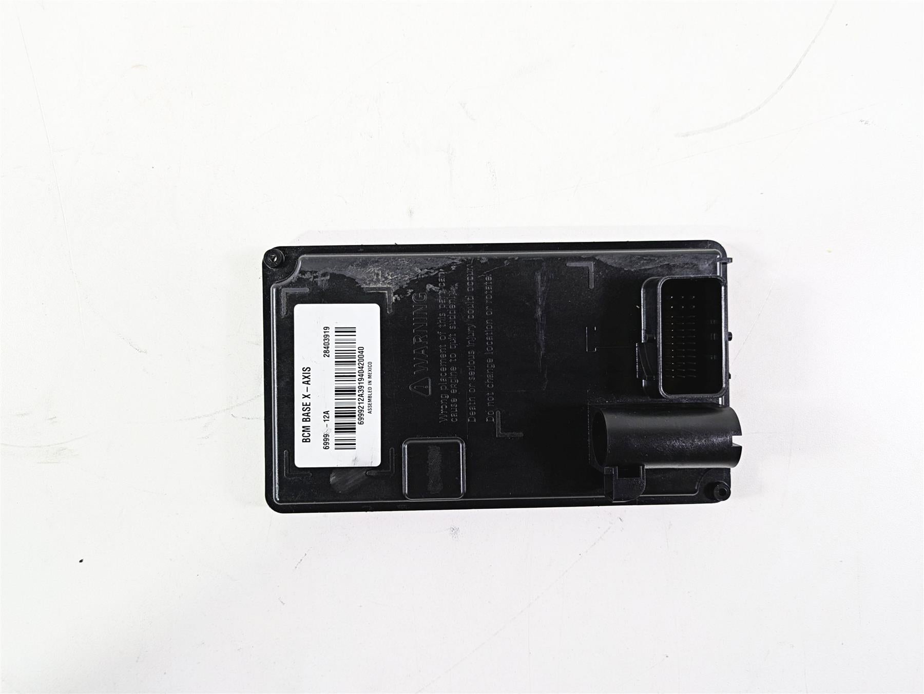 2014 Harley FXDL Dyna Low Rider Bcm X-Axis Base Module Control Unit 69992-12A {{ shop.shopifyCountryName }} - Mototech271