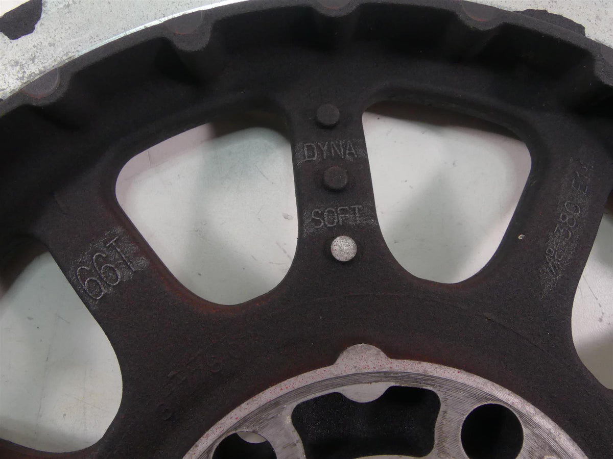 2016 Harley FLS Softail Slim Rear Drive Belt Pulley Sprocket 66T 24mm 40325-07 {{ shop.shopifyCountryName }} - Mototech271