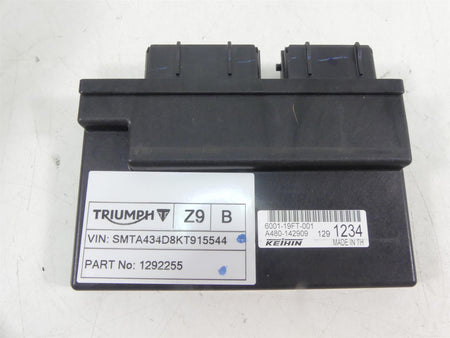 2019 Triumph Street Triple 765R Ignition Switch Key Immobilizer Cdi Set T1291234 {{ shop.shopifyCountryName }} - Mototech271
