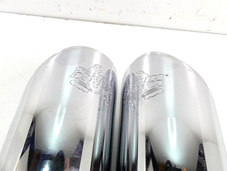 2008 Harley Touring FLHX Street Glide Vance Hines Twin Slash Mufflers Set 16763 {{ shop.shopifyCountryName }} - Mototech271