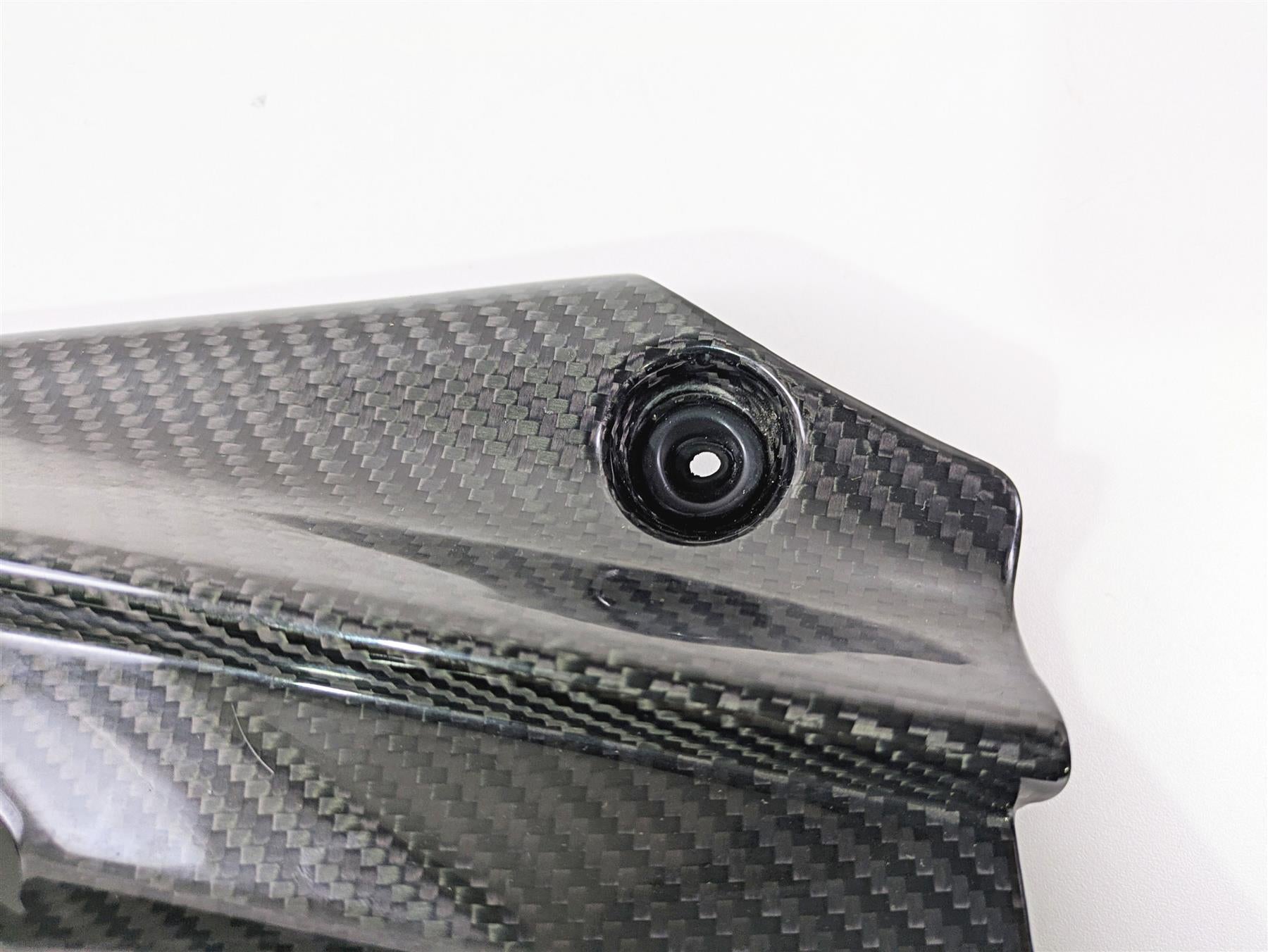 2010 Ducati Streetfighter 1098 S Z4 Front Right Lower Carbon Cover Fairing {{ shop.shopifyCountryName }} - Mototech271