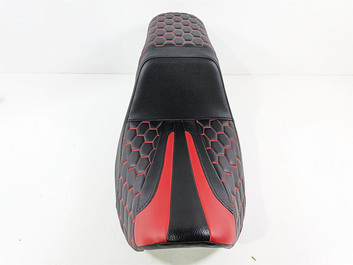 2008 Harley FXDSE CVO Dyna C.C. Rider Red Step Up Seat Saddle S11-Mototech271