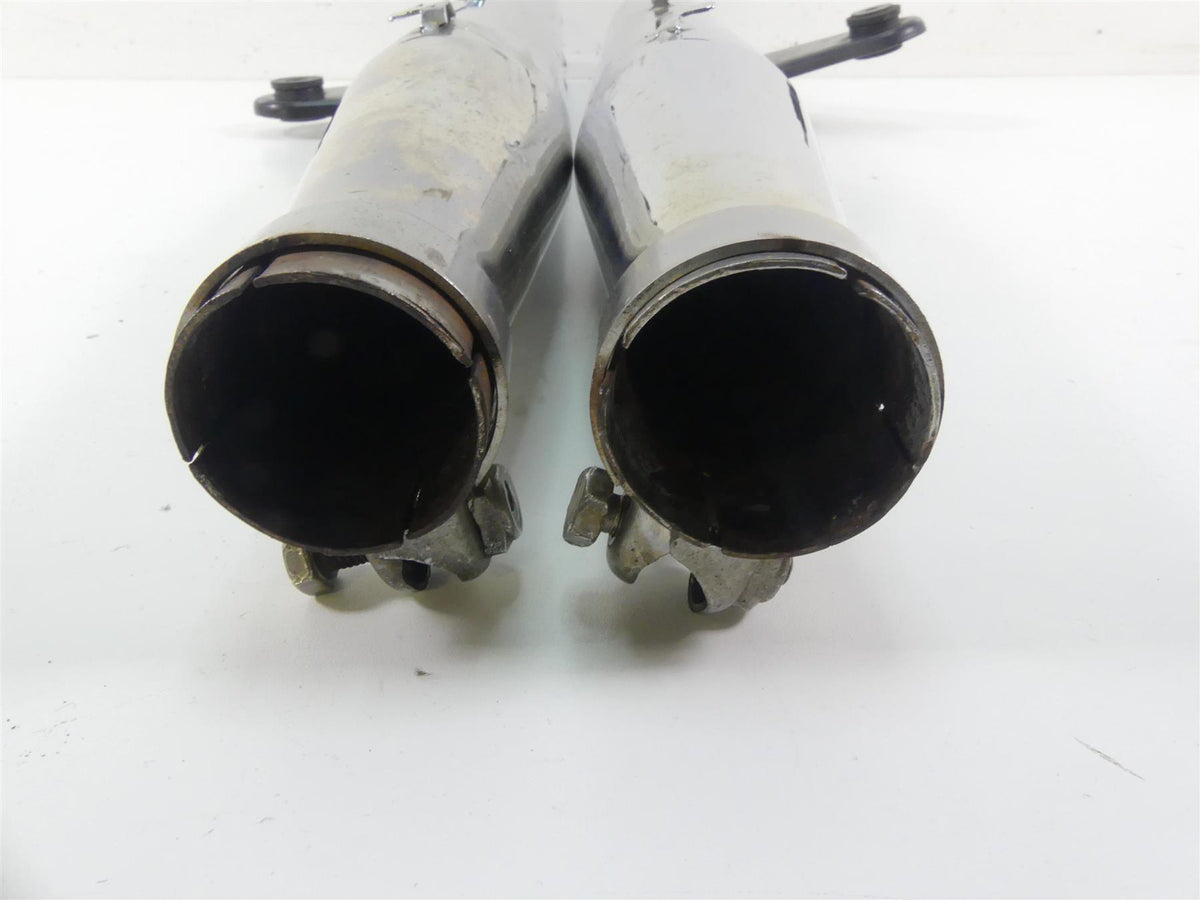 2002 Triumph Bonneville America Exhaust Pipe Muffler Set A9600059 A9600060 {{ shop.shopifyCountryName }} - Mototech271