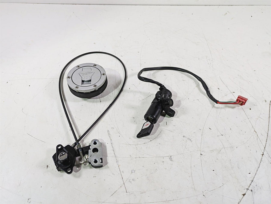 2022 MV Agusta F3 800 Rosso Ignition Switch Gas Cap Seat Key Lock Set 8A00B5210 {{ shop.shopifyCountryName }} - Mototech271