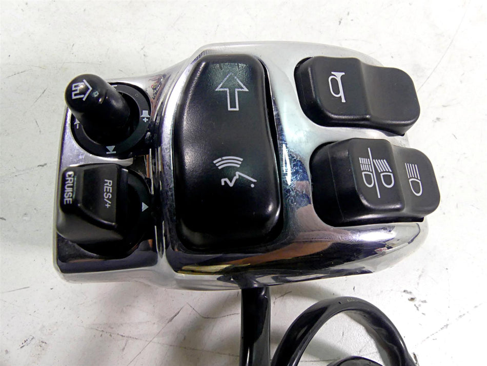 2015 Harley Touring FLHXS Street Glide Chrome Left Hand Control Switch 71500128B {{ shop.shopifyCountryName }} - Mototech271