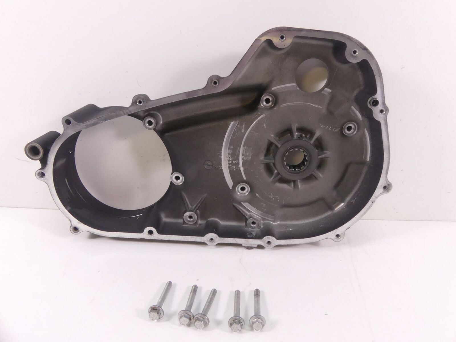 2011 Harley Touring FLHP Road King Inner Primary Clutch Cover - Read 60432-07A {{ shop.shopifyCountryName }} - Mototech271