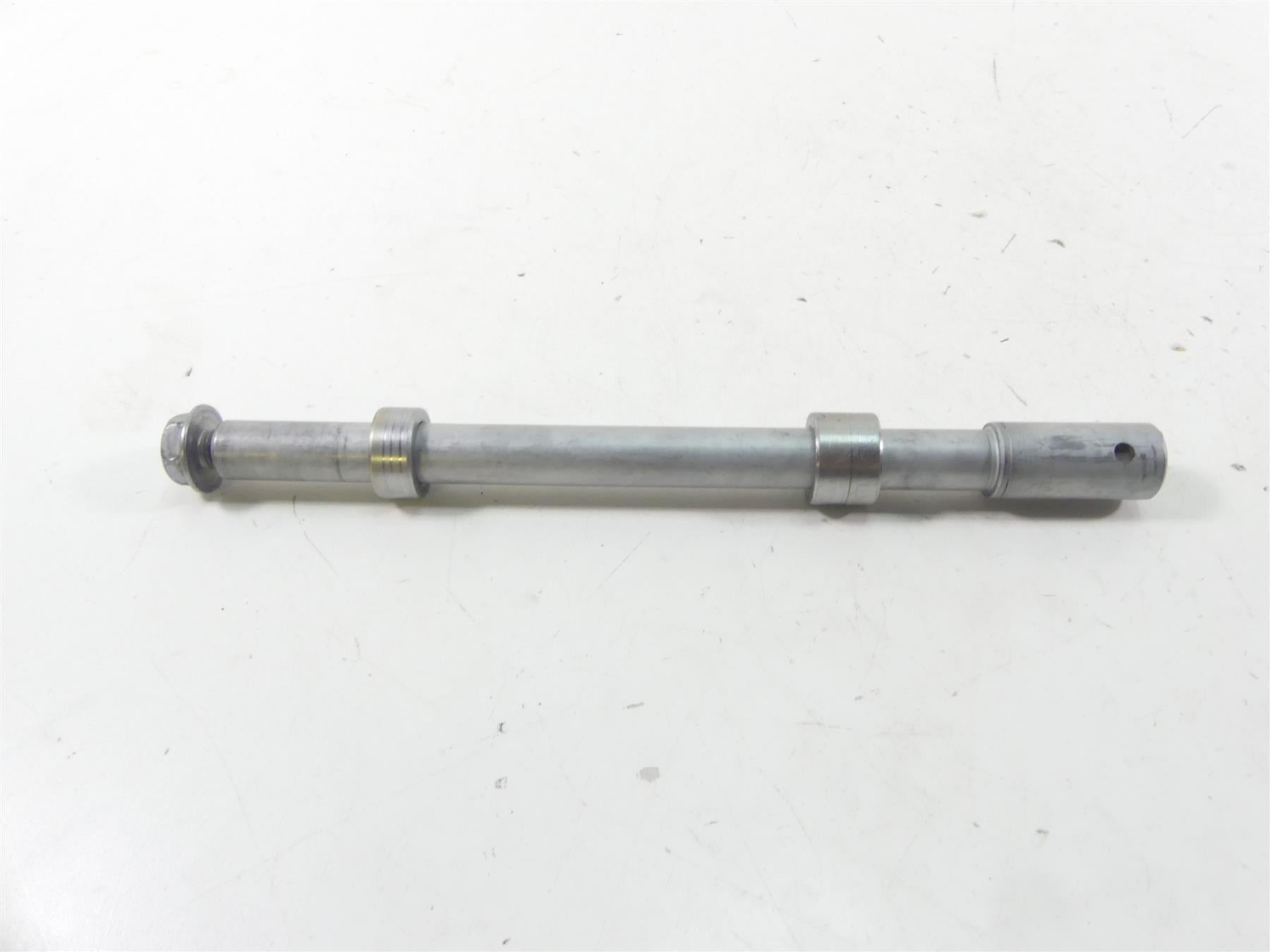 2008 Honda V-Twin VTX1800 N3 Straight Front Wheel Spindle Axle 44301-MCH-A00 {{ shop.shopifyCountryName }} - Mototech271