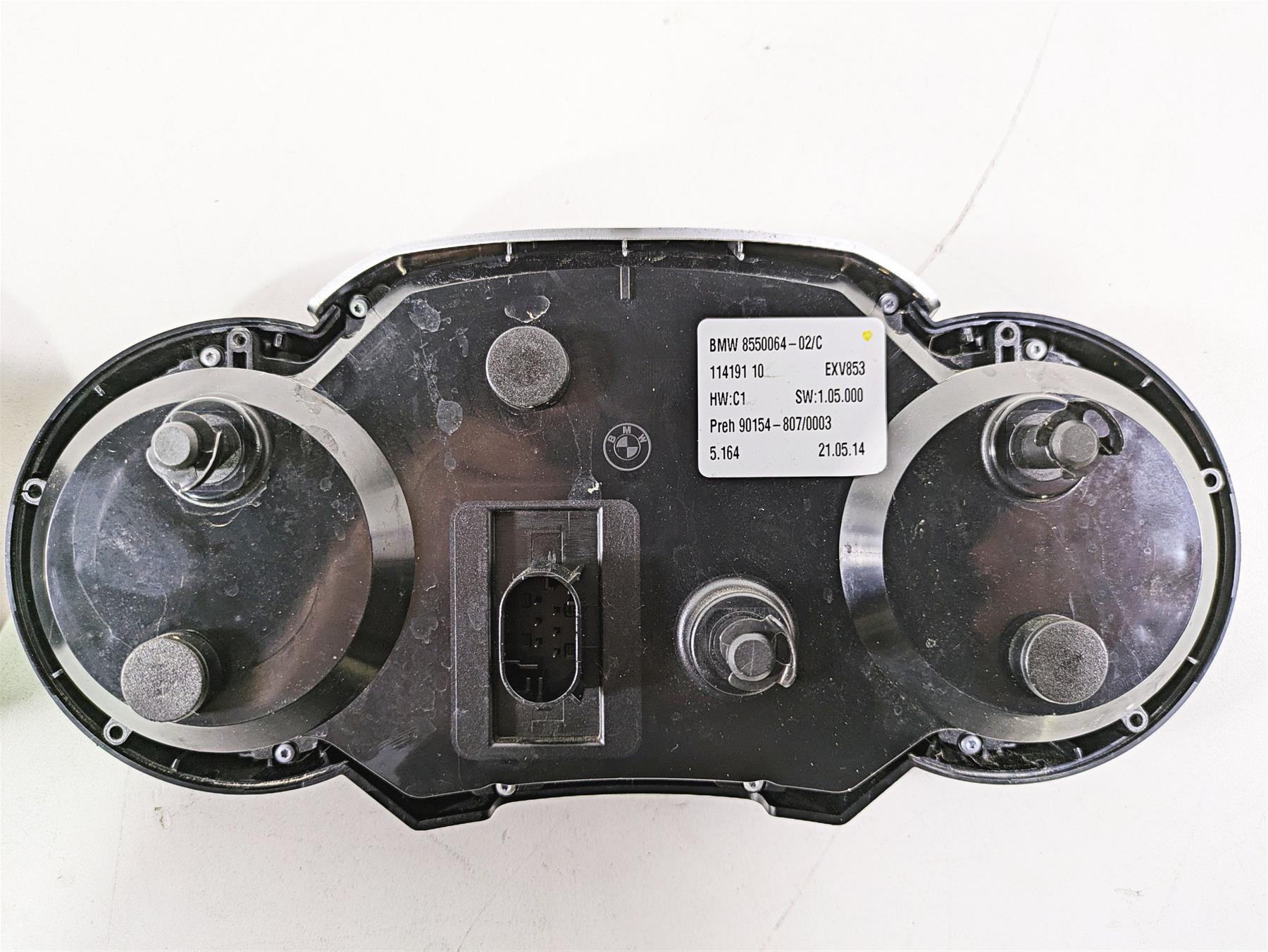 2014 BMW R nine T R9T K21 Speedometer Gauges Instrument 6K 62118554832 8550064 {{ shop.shopifyCountryName }} - Mototech271