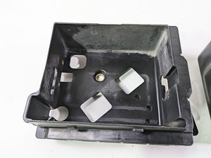 2017 Harley Dyna FXDB Street Bob Battery Carrier Tray Stay & Cover 70379-06B | Mototech271