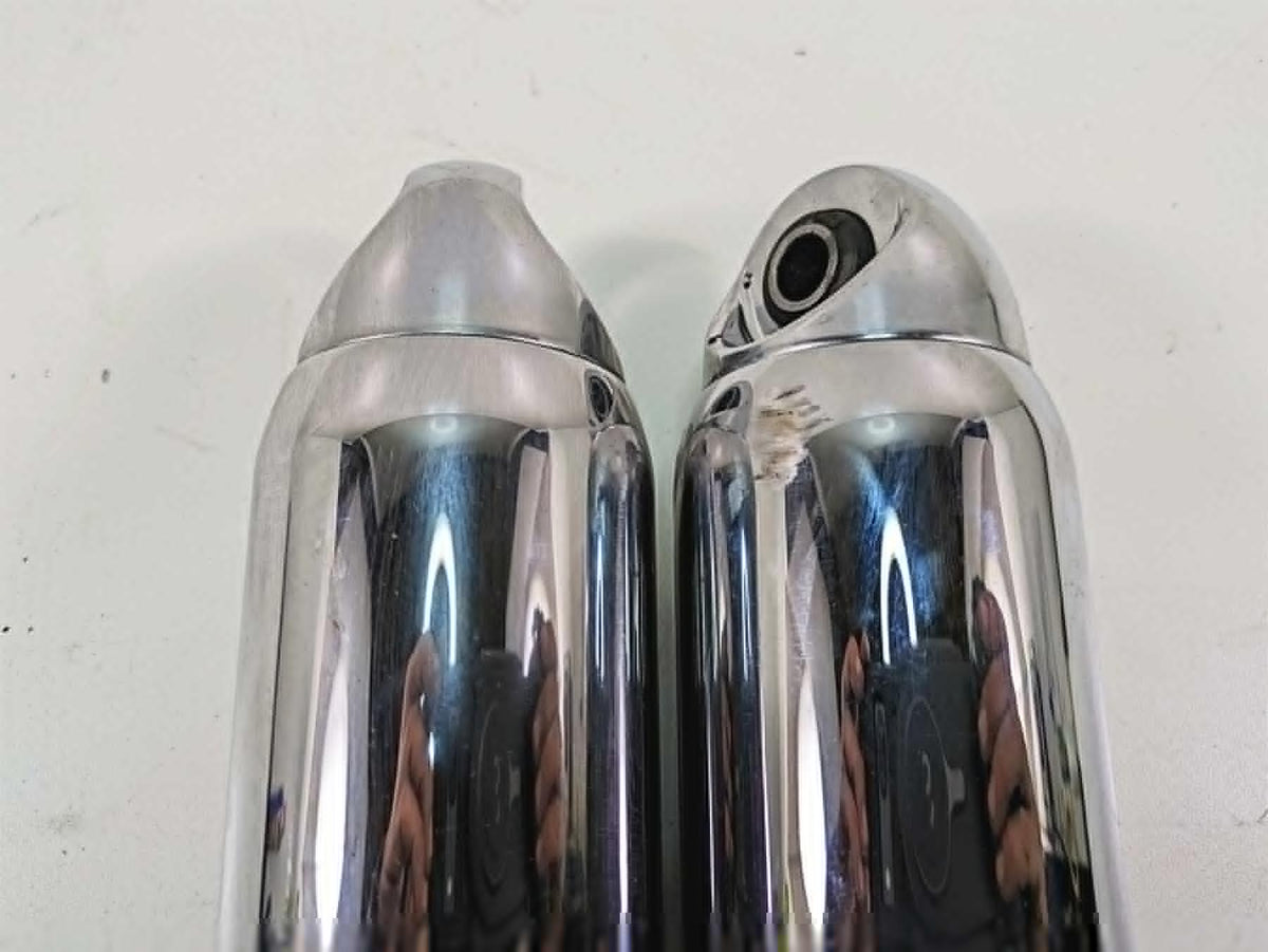 2009 Harley FXDF Dyna Fat Bob 12" Rear Shock Damper Suspension Set 54537-08A {{ shop.shopifyCountryName }} - Mototech271