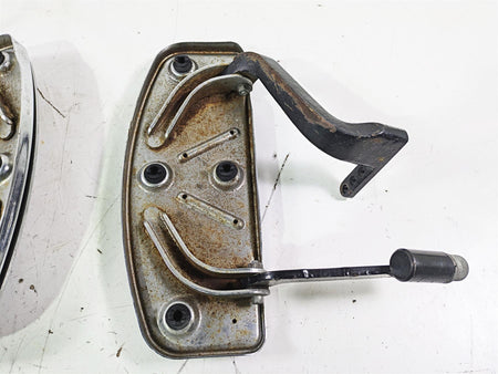 2003 Harley Touring FLHTCUI E-Glide 100th Front Nostalgic Floorboards 50622-83C {{ shop.shopifyCountryName }} - Mototech271