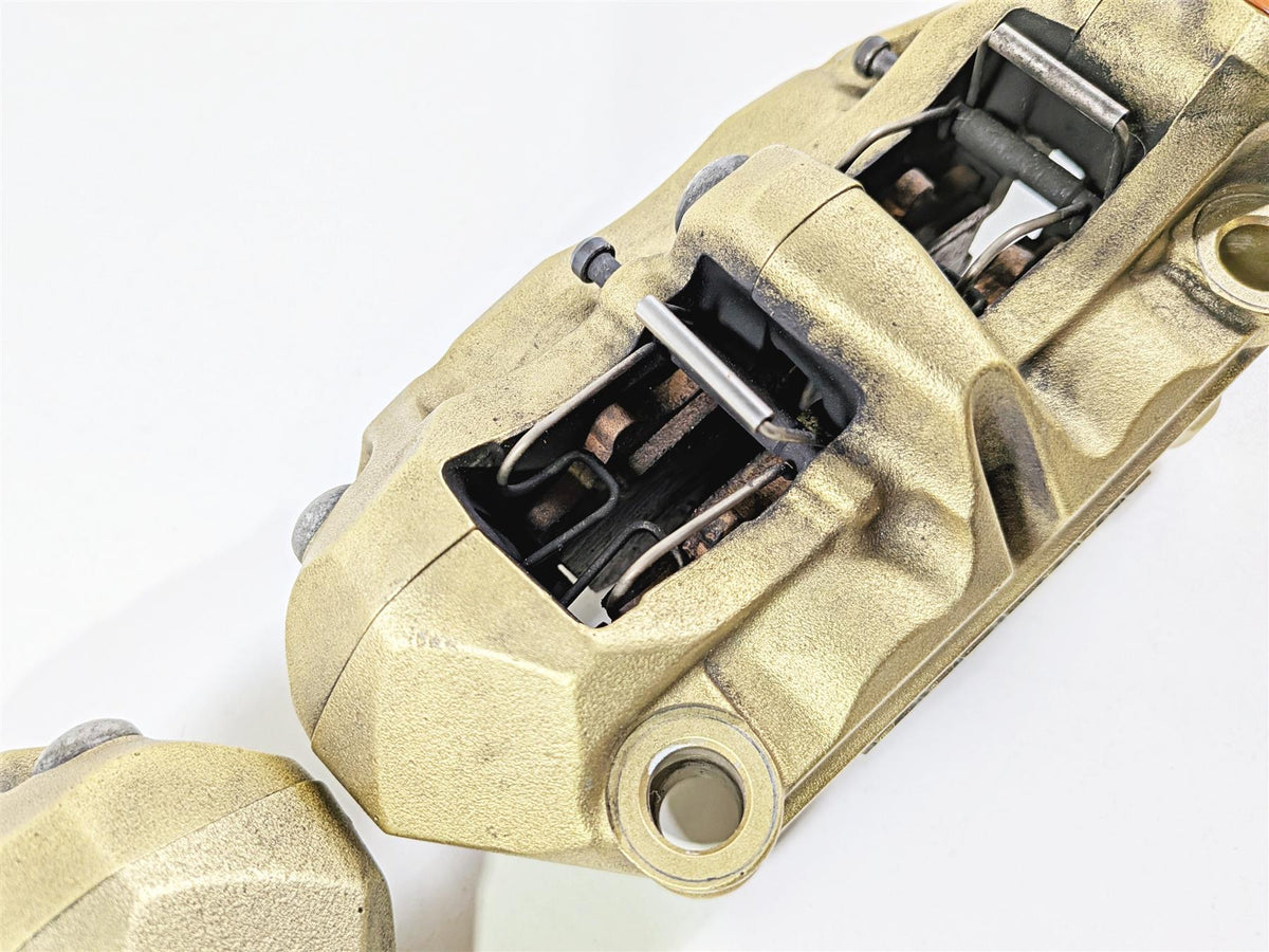 2014 BMW S1000RR K46 Gold Brembo Front Brake Caliper Set 100mm 34117714783 {{ shop.shopifyCountryName }} - Mototech271