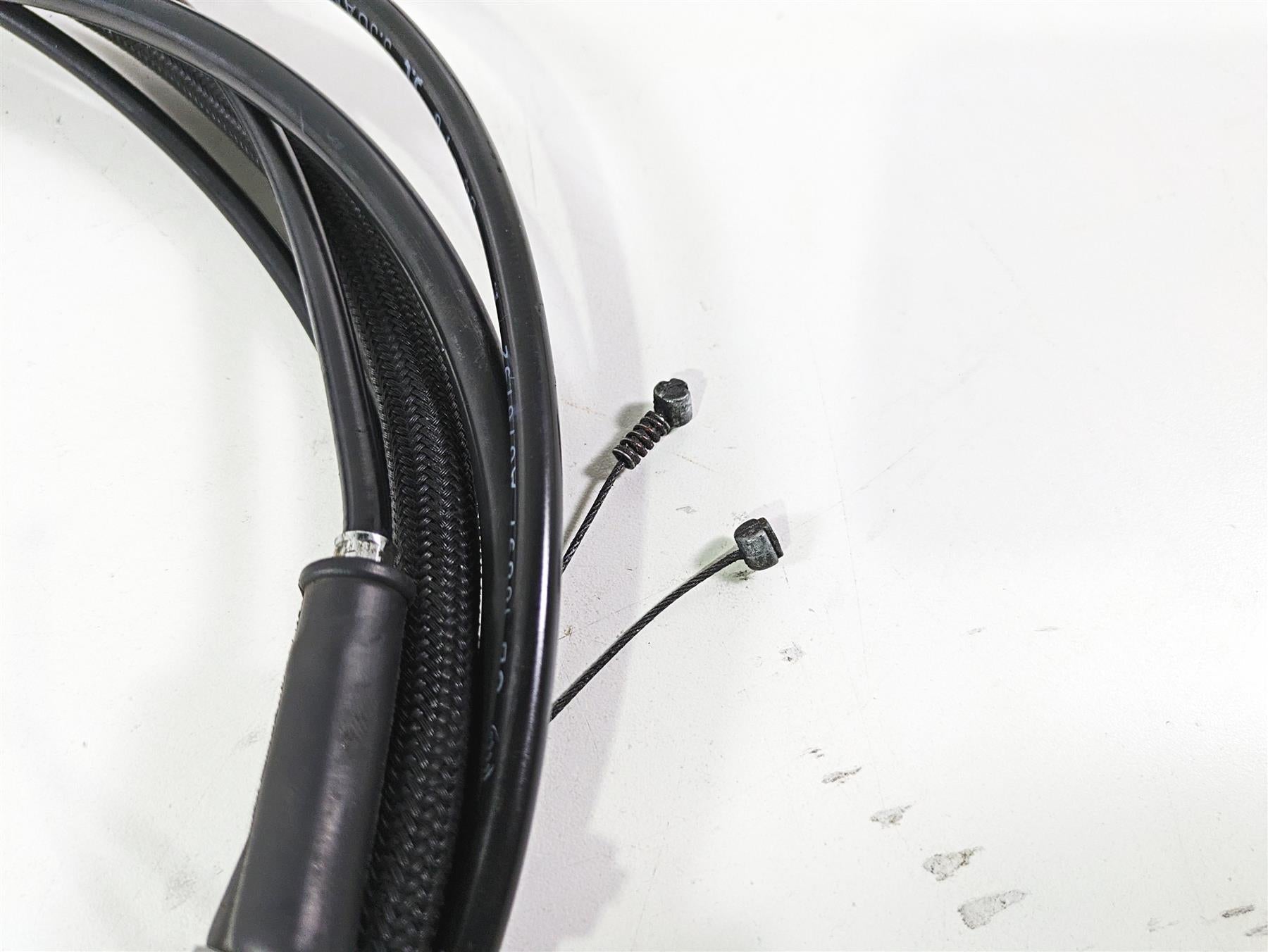2017 Harley Dyna FXDB Street Bob Brake Clutch Throttle Cable Set 14" Ape Hanger {{ shop.shopifyCountryName }} - Mototech271