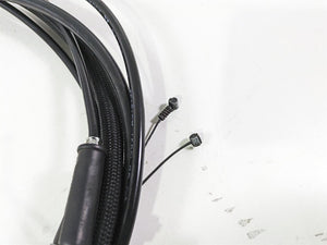 2017 Harley Dyna FXDB Street Bob Brake Clutch Throttle Cable Set 14" Ape Hanger | Mototech271