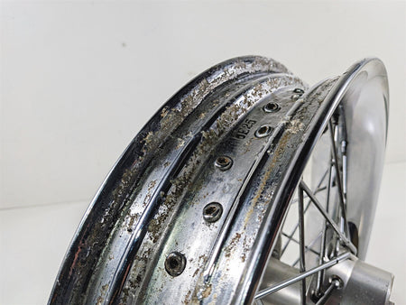 2000 Harley Touring FLHRCI Road King 16x3 Rear Wheel Spoke Rim -Runout 43440-05A {{ shop.shopifyCountryName }} - Mototech271
