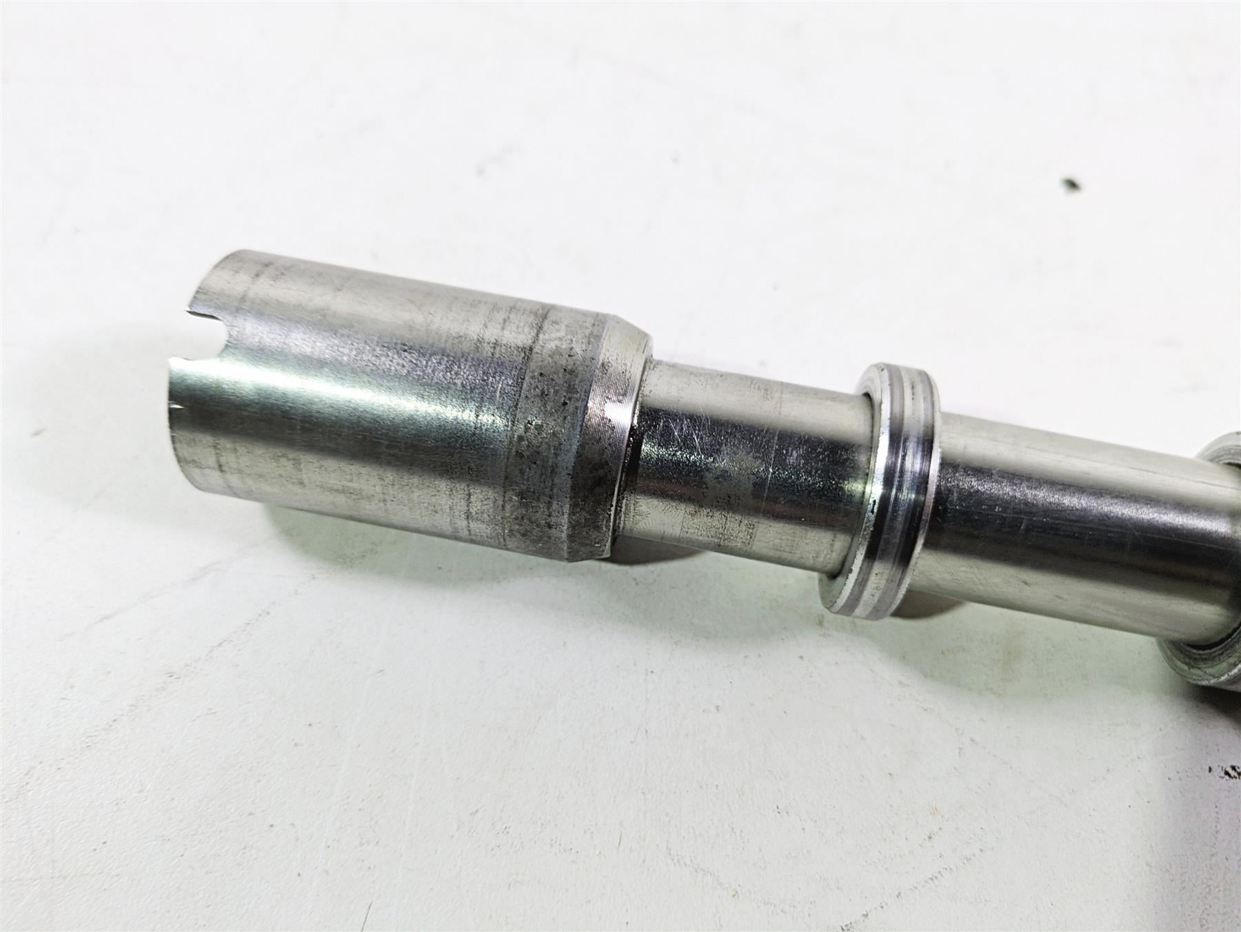 2013 Ducati Hyperstrada 821 Front Axle Wheel Spindle 25mm 81910601A {{ shop.shopifyCountryName }} - Mototech271