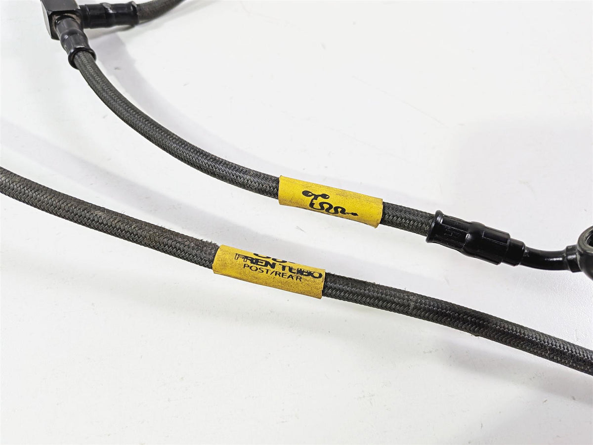 2016 BMW S1000RR K46 Fren Tubo Abs - Delete Front Rear Brake Line Hose-Mototech271