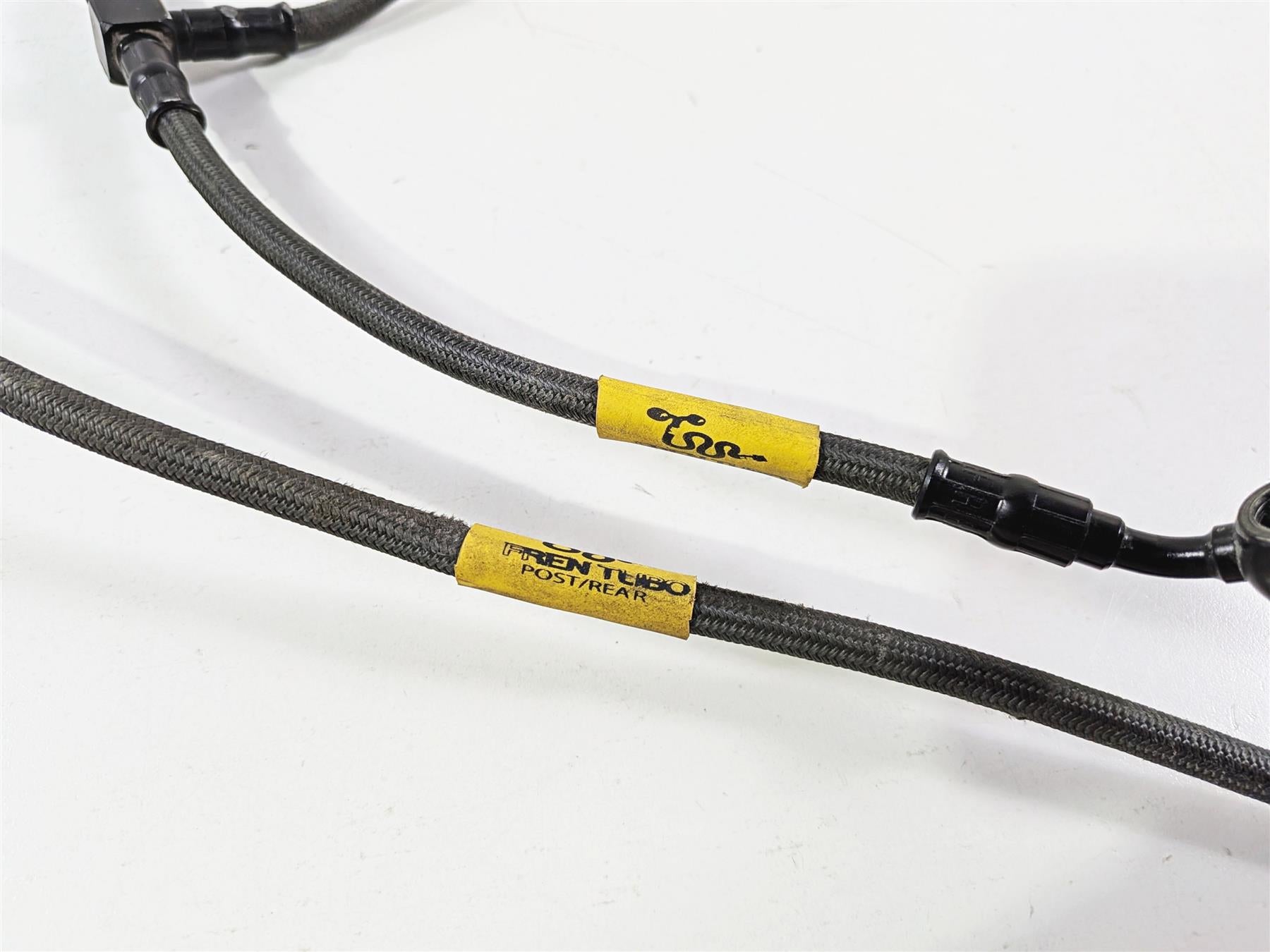 2016 BMW S1000RR K46 Fren Tubo Abs - Delete Front Rear Brake Line Hose-Mototech271
