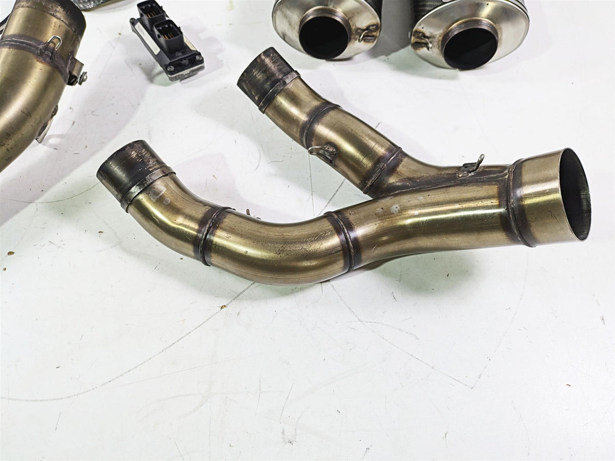 2008 Ducati SBK 1098 S Termignoni Full Exhaust Muffler Header Cdi Set 96117807B {{ shop.shopifyCountryName }} - Mototech271