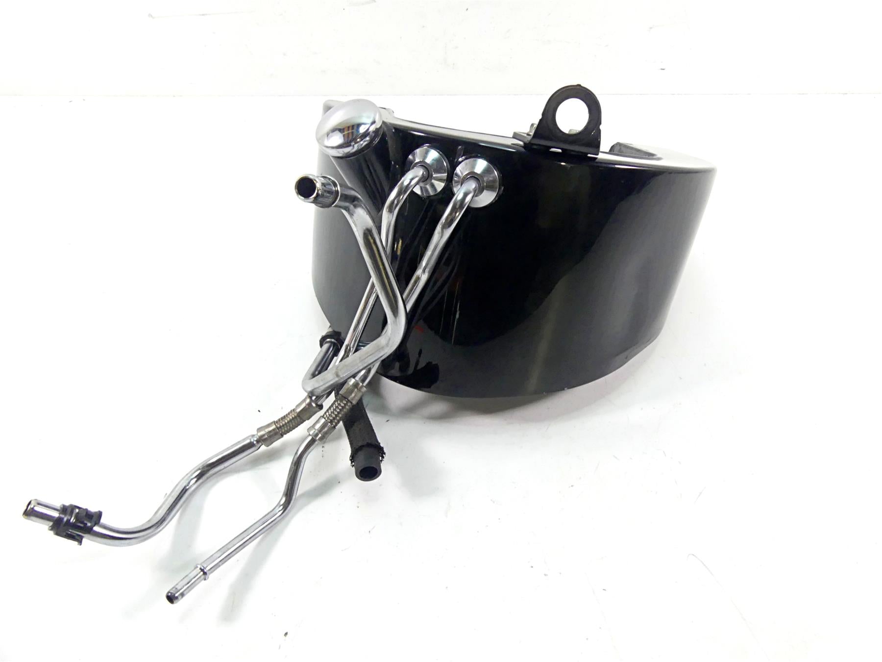 2011 Harley Softail FXS Blackline Oil Tank Reservoir Hoses Set - Read 62492-00B