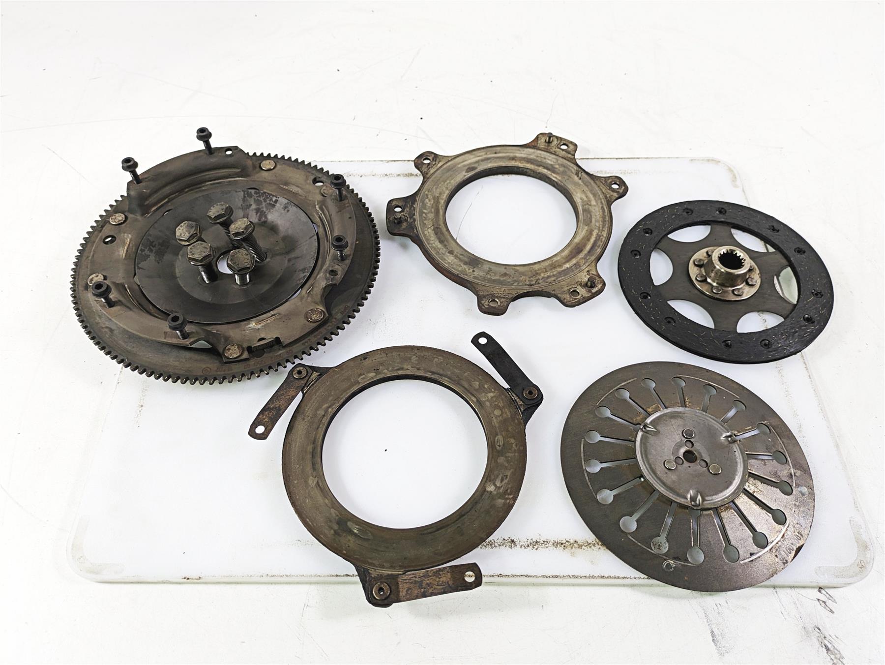 2004 BMW R1150GS R21 Flywheel Clutch Friction Disc Pressure Plate 21217670454 {{ shop.shopifyCountryName }} - Mototech271