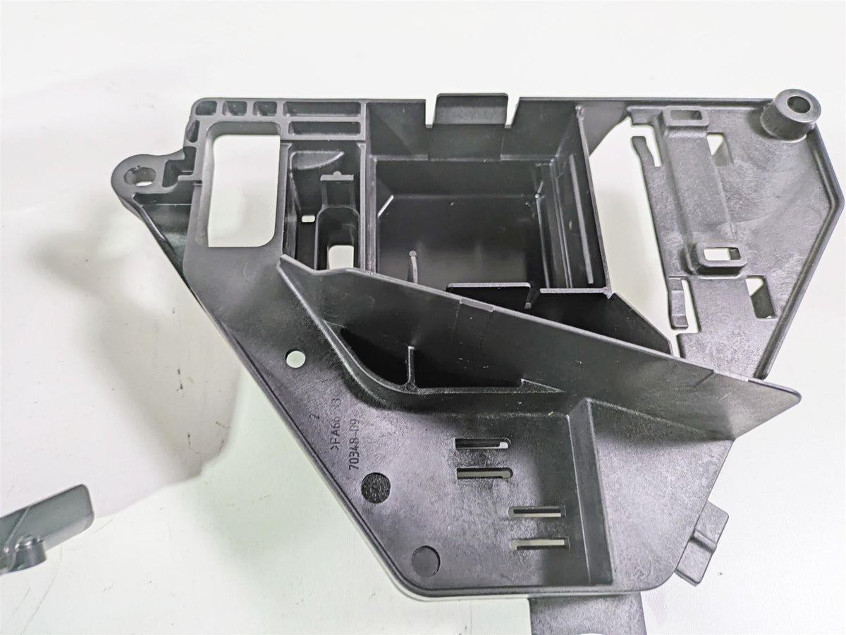 2009 Harley Touring FLHX Street Glide Battery Tray Electric Holders 66281-09B {{ shop.shopifyCountryName }} - Mototech271