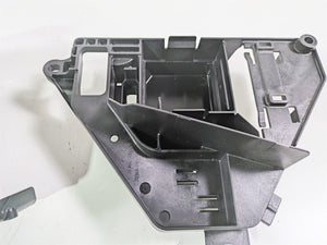 2009 Harley Touring FLHX Street Glide Battery Tray Electric Holders 66281-09B | Mototech271