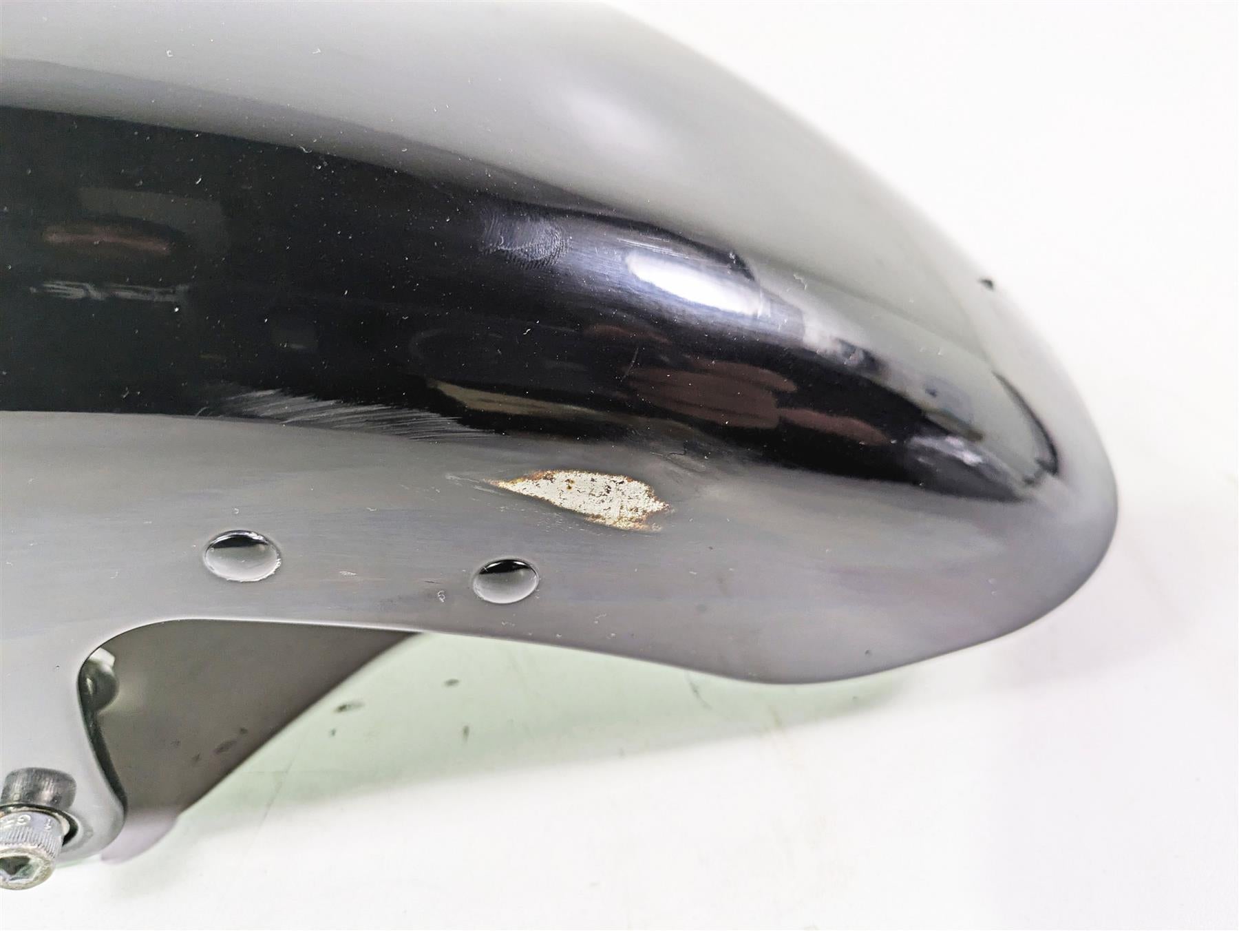 2014 Harley FLS Softail Slim Straight Front Fender Vivid Black 58900021 {{ shop.shopifyCountryName }} - Mototech271