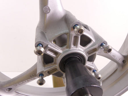 2018 Suzuki GSXR750 Straight Front Wheel Rim 17x3.5 - Nice 54111-14J00-019 {{ shop.shopifyCountryName }} - Mototech271