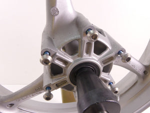 2018 Suzuki GSXR750 Straight Front Wheel Rim 17x3.5 - Nice 54111-14J00-019 | Mototech271
