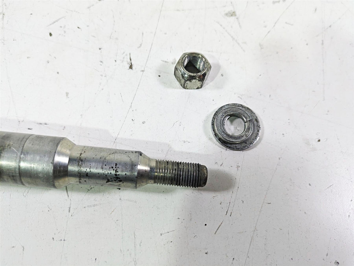 2003 Harley Touring FLHTCUI 100TH E-Glide Front Axle Wheel Spindle 1" 43364-00 {{ shop.shopifyCountryName }} - Mototech271