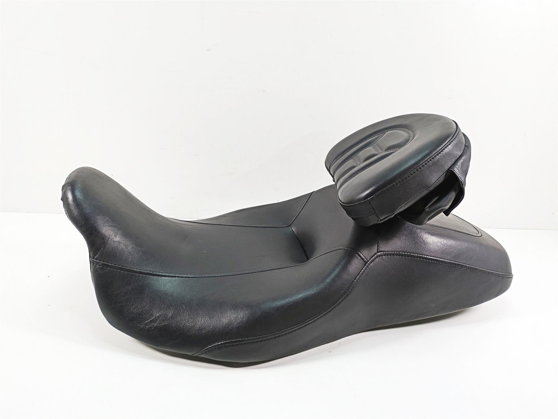 2013 Harley Touring FLHX Street Glide Rider Seat Saddle Low + Backrest 52320-11 {{ shop.shopifyCountryName }} - Mototech271