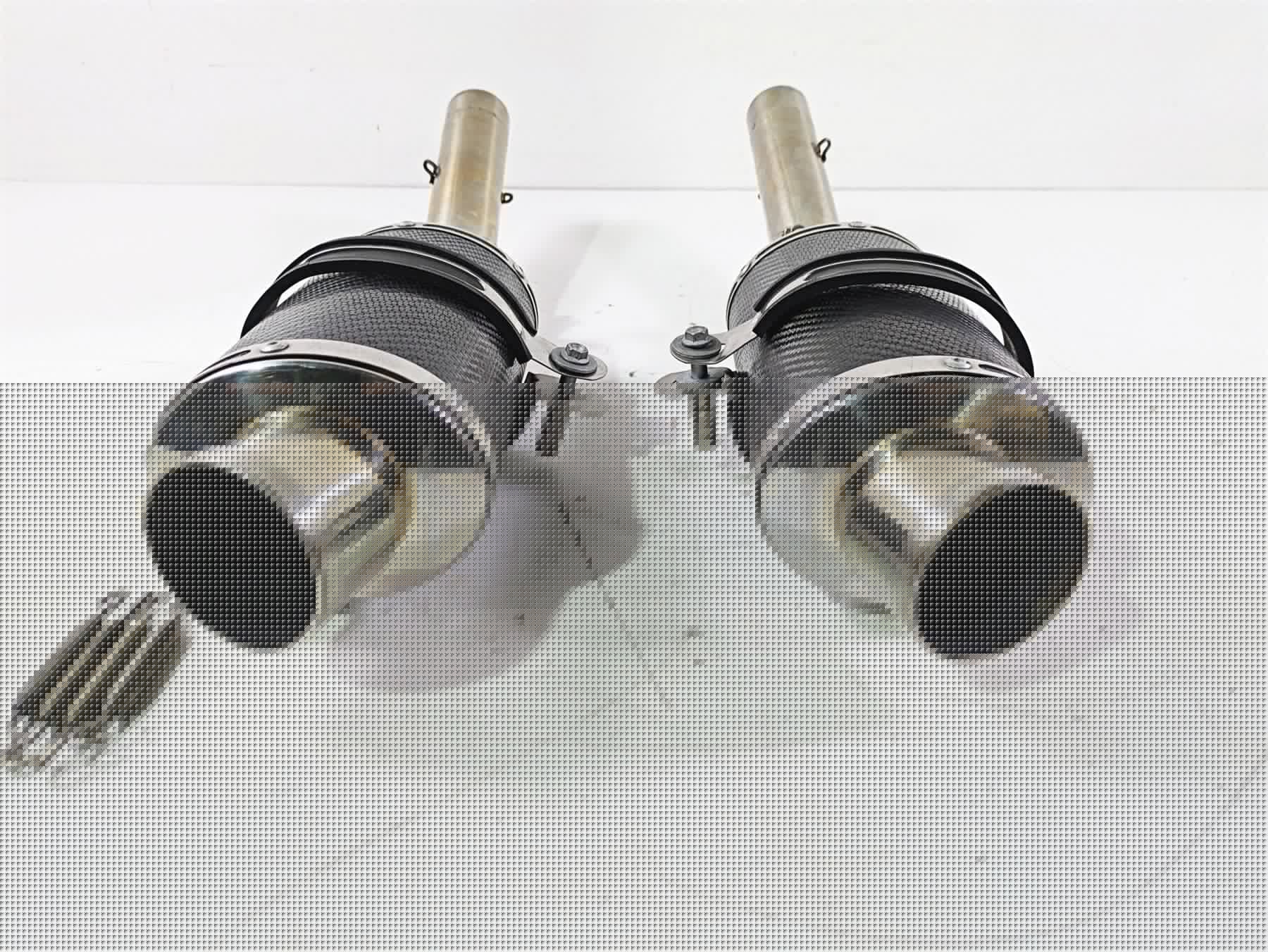 2008 Aprilia RSVR 1000 Factory Delkevic 225mm Carbon Exhaust Muffler Set KIT0318 {{ shop.shopifyCountryName }} - Mototech271