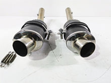 Load image into Gallery viewer, 2008 Aprilia RSVR 1000 Factory Delkevic 225mm Carbon Exhaust Muffler Set KIT0318 | Mototech271
