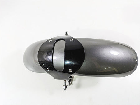 2009 Harley FLSTSB Cross Bones Front Fender Custom Silver Paint - Read 59495-08 {{ shop.shopifyCountryName }} - Mototech271
