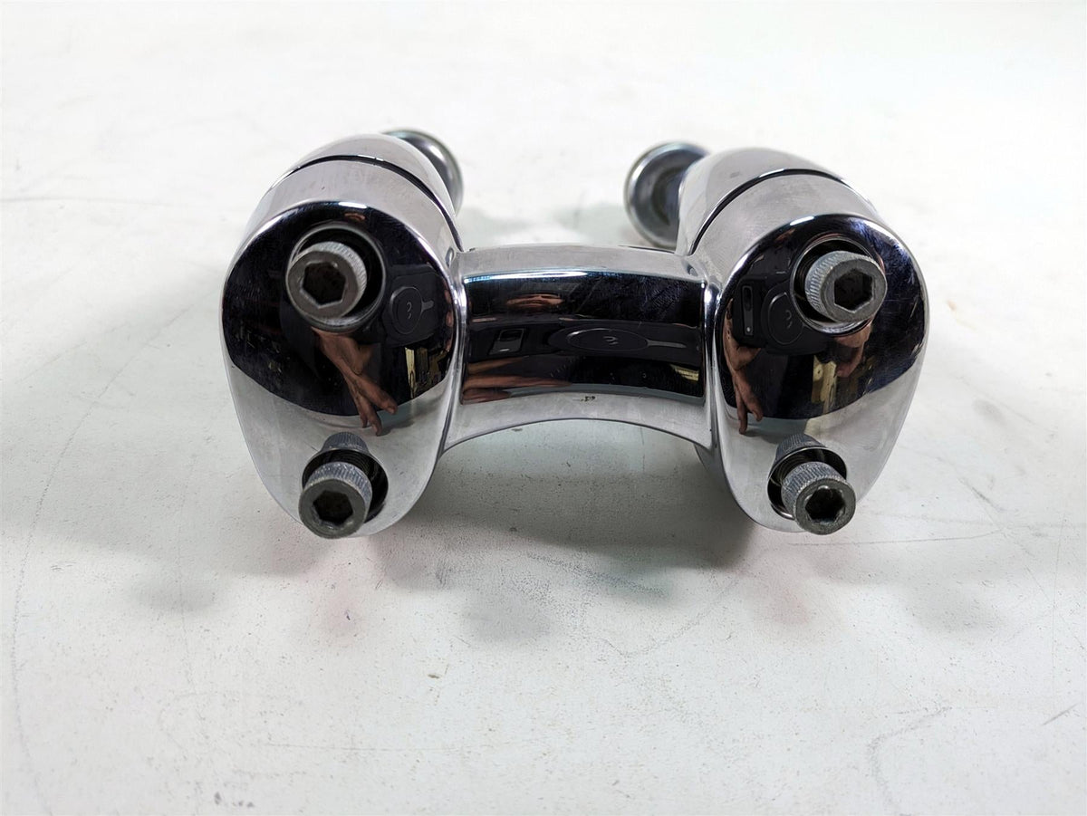 2012 Harley FLD Dyna Switchback Chrome Handlebar Riser Holder 55900004 {{ shop.shopifyCountryName }} - Mototech271