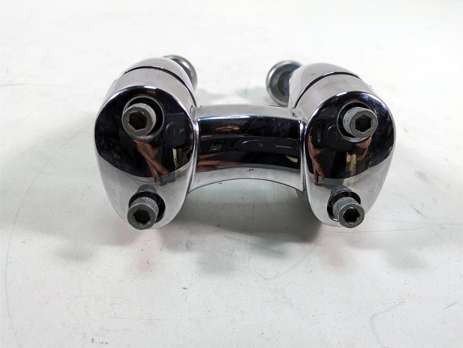 2012 Harley FLD Dyna Switchback Chrome Handlebar Riser Holder 55900004 {{ shop.shopifyCountryName }} - Mototech271