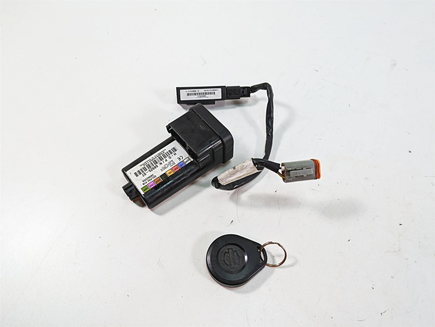 2009 Harley Dyna FXDFSE CVO Fat Bob Tssm Turn Signal Security Module 68925-07 {{ shop.shopifyCountryName }} - Mototech271