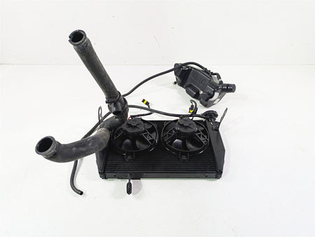 2013 Ducati Hypermotard 821 SP Radiator Fans Reservoir Hoses Set 54840981D {{ shop.shopifyCountryName }} - Mototech271