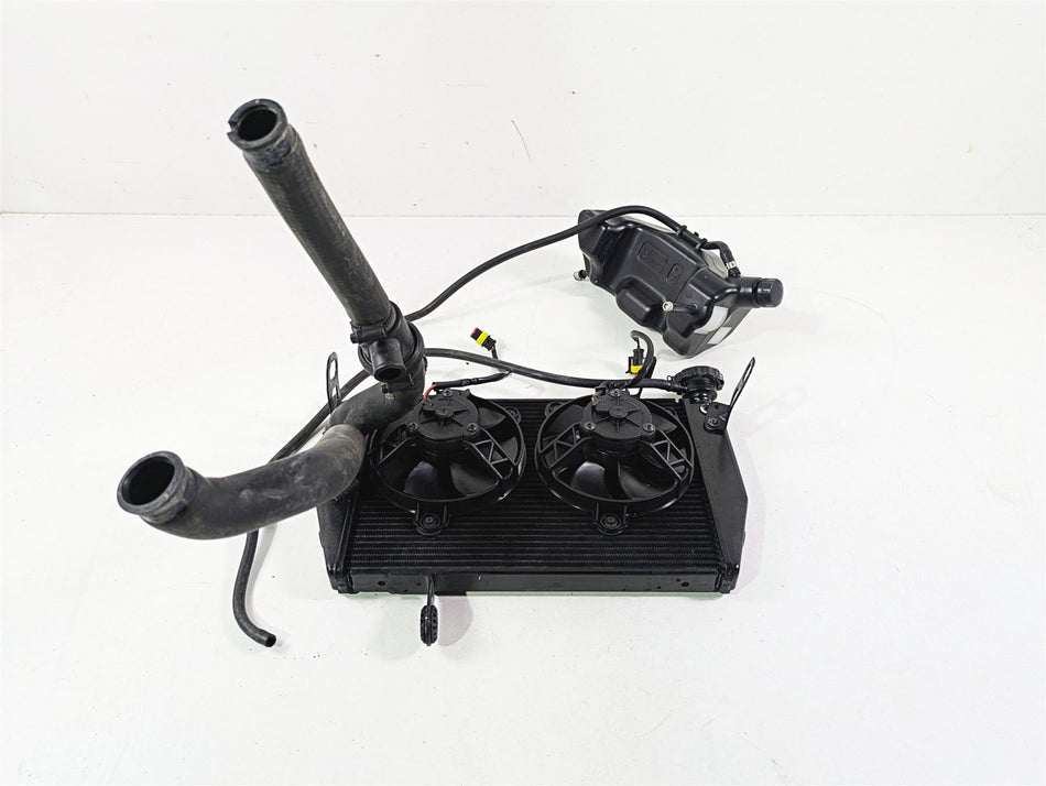 2013 Ducati Hypermotard 821 SP Radiator Fans Reservoir Hoses Set 54840981D {{ shop.shopifyCountryName }} - Mototech271