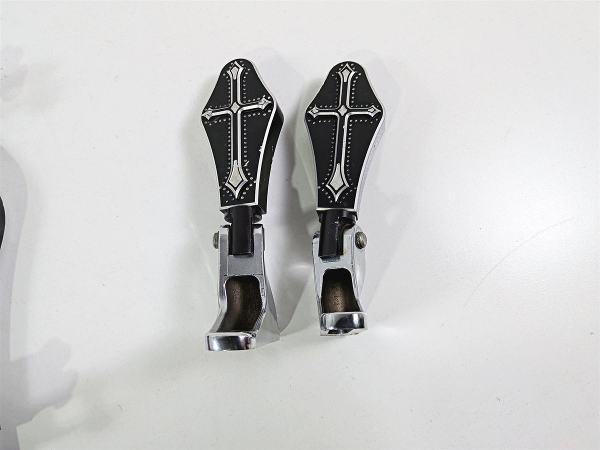 2017 Harley Touring FLHXS Street Glide Precision Billet Darkside Floor Board DRK-410-ALL-BLK {{ shop.shopifyCountryName }} - Mototech271