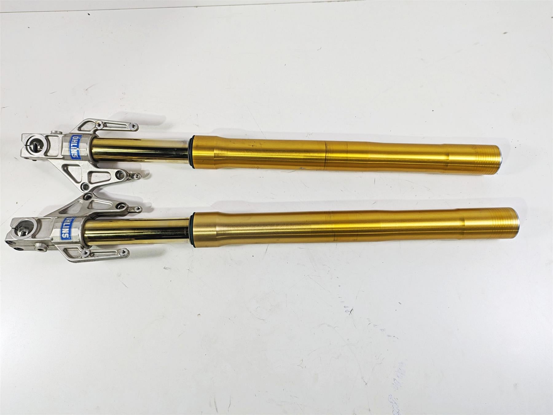 2009 Ducati Multistrada 1100 S Straight Ohlins Front Fork Let Set 34520141A