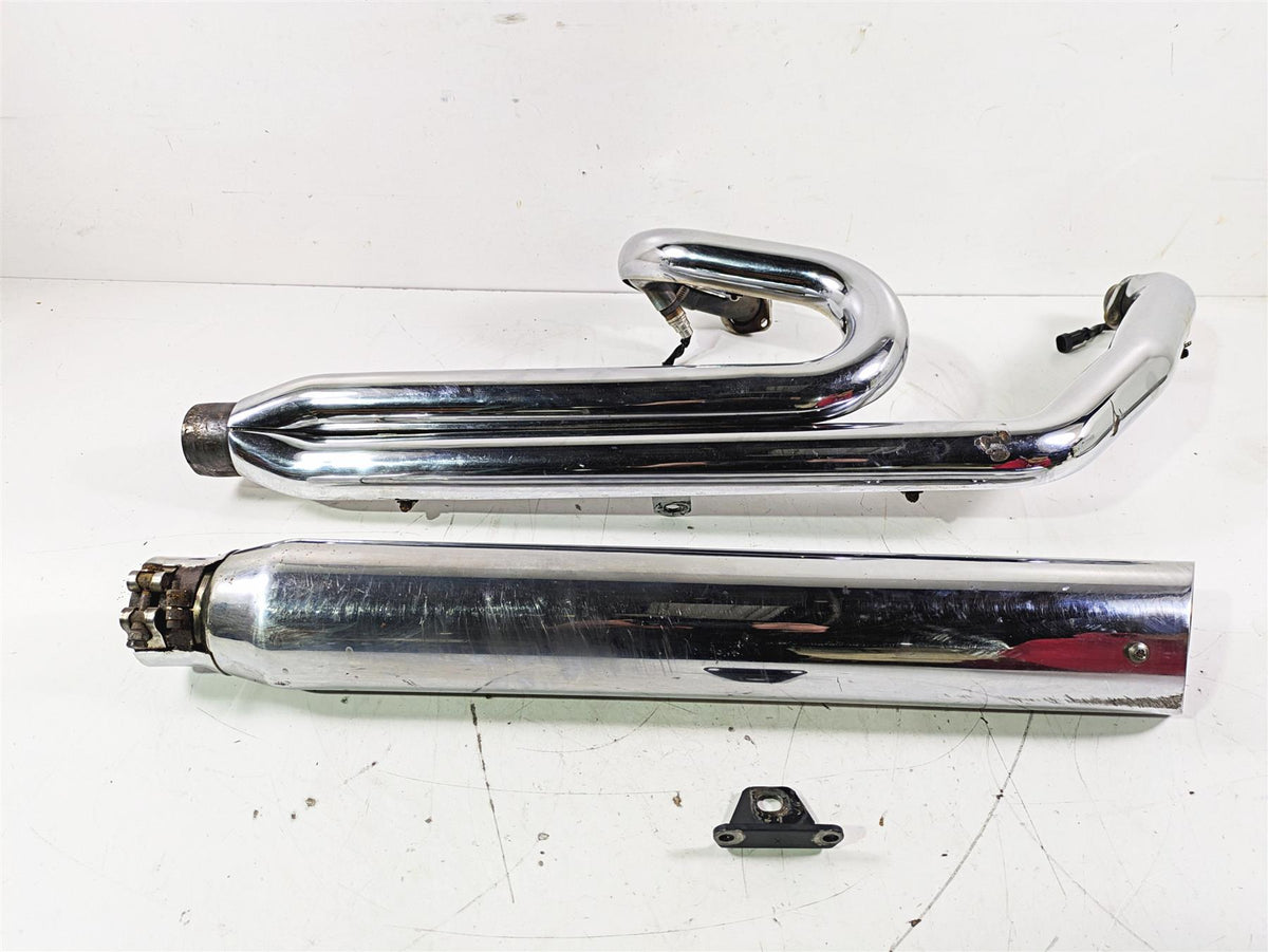 2007 Harley Touring FLHTCU SE CVO E-Glide D&D Boarzilla 4" Exhaust 2 into 1 {{ shop.shopifyCountryName }} - Mototech271