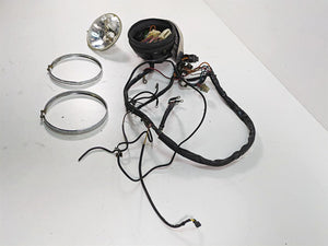 1986 Harley Sportster XLH 883 Main Wiring Harness + Headlight For Parts 70135-86 | Mototech271