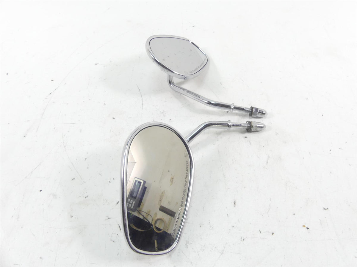 2005 Harley Touring CVO FLHTCSE Electra Glide Chrome Mirror Set 91845-03B {{ shop.shopifyCountryName }} - Mototech271