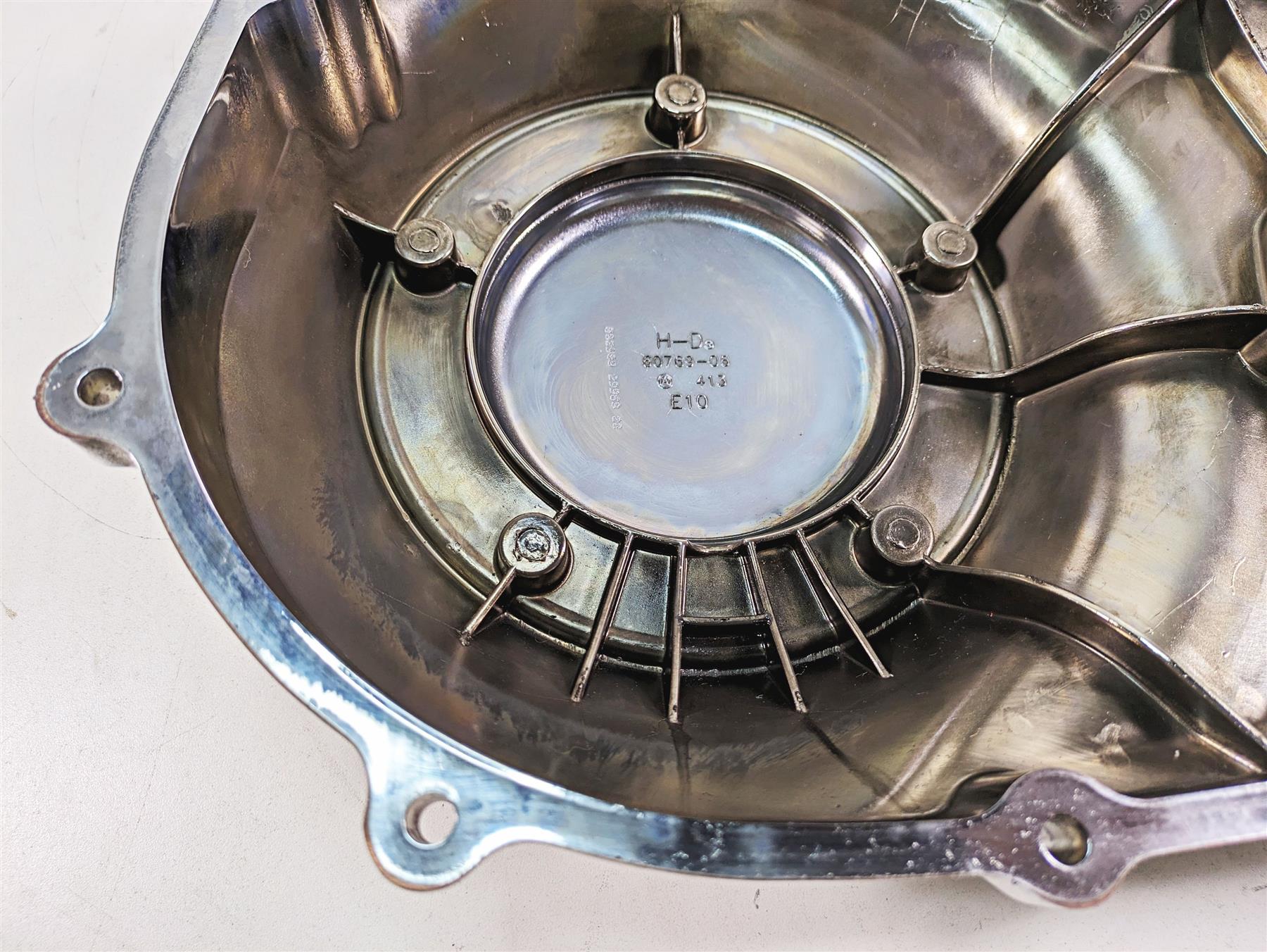 2011 Harley Touring FLTRU Road Glide Outer Primary Drive Clutch Cover 60685-07 {{ shop.shopifyCountryName }} - Mototech271