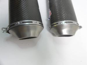 2008 Ducati 1098 S Termignoni Full 70mm Header Pipe Exhaust System 96117807B