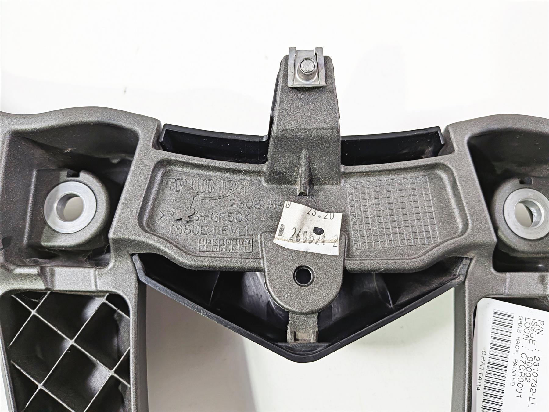 2022 Triumph Tiger 900 GT Pro Rear Grab Handle Luggage Rack T2310732 {{ shop.shopifyCountryName }} - Mototech271