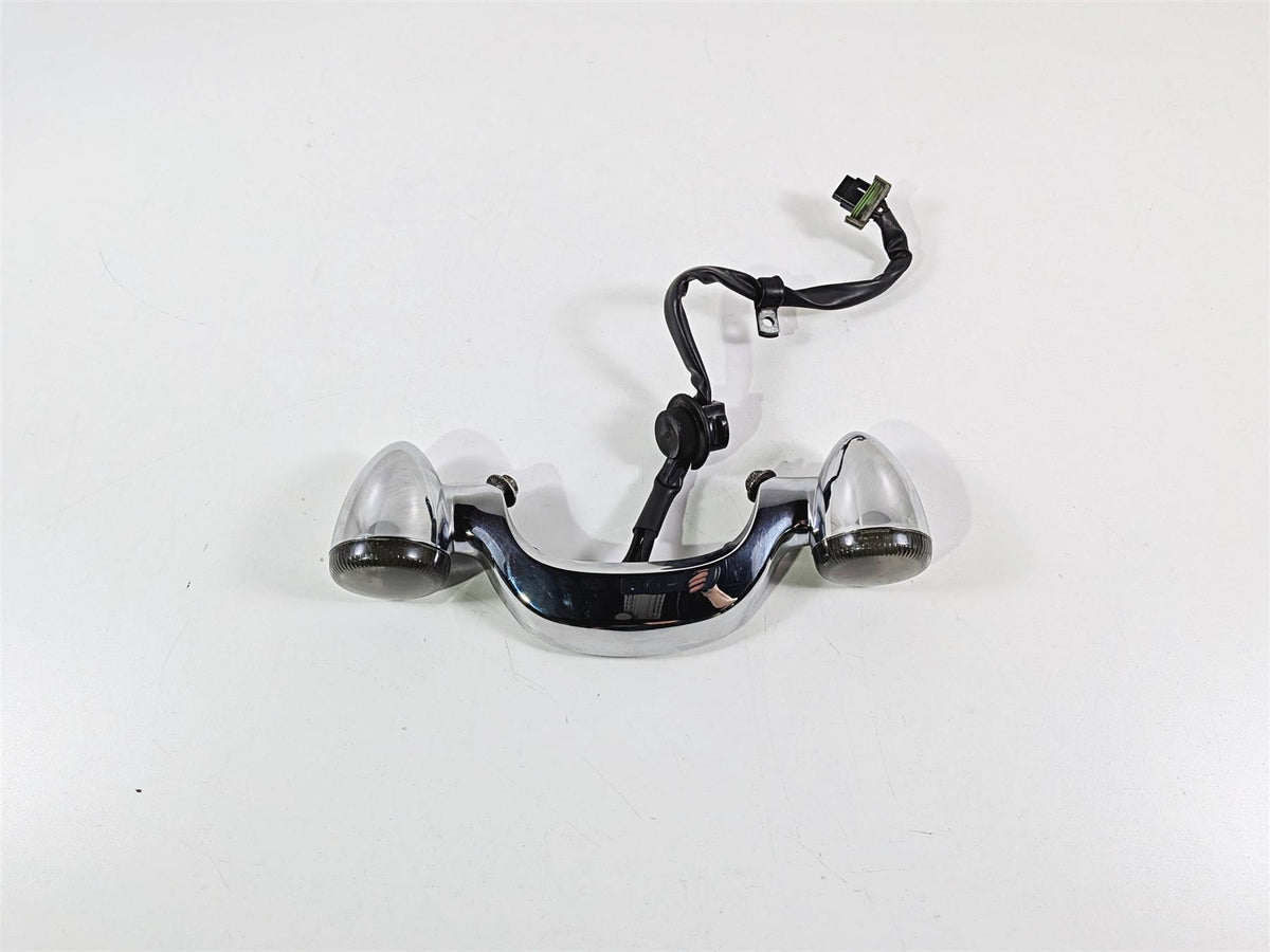2016 Harley Touring FLHX Street Glide Rear Chrome Led Turn Signal Bar 68629-05 {{ shop.shopifyCountryName }} - Mototech271